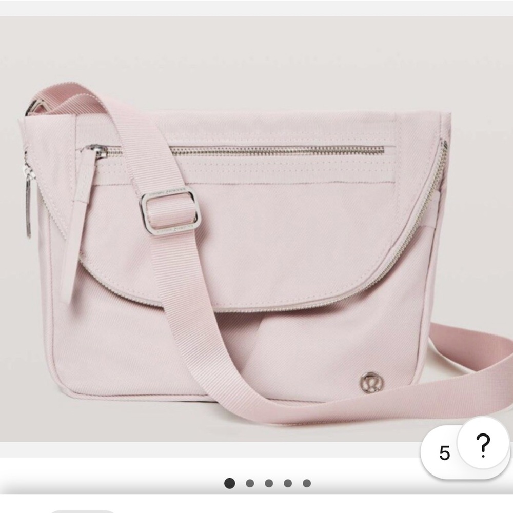 Lululemon Festival Bag -  Light Pink Crossbody Bag 5L
